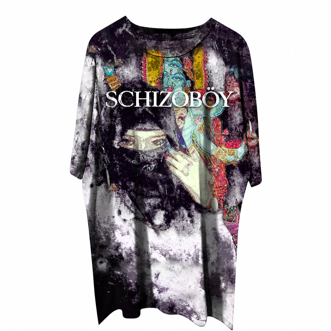 Pigmented Pictorial Cotton Jersey
